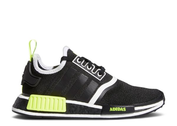 NMD_R1 Big Kid 'Black Solar Yellow'