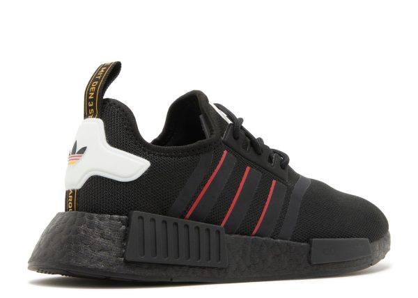 NMD_R1 J 'Black Team Power Red'