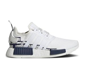 NMD_R1 J 'Wordmark Heel Stripe - Crystal White Navy'