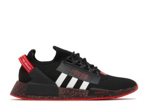 NMD_R1 V2 'Crackled - Black Red'