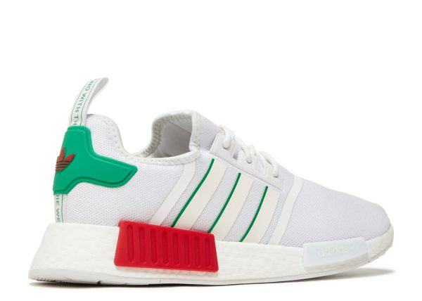 NMD_R1 'White Red Green'