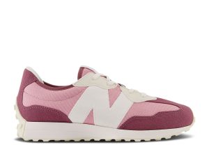 New Balance 327 Big Kid Wide 'Washed Burgundy Hazy Rose'