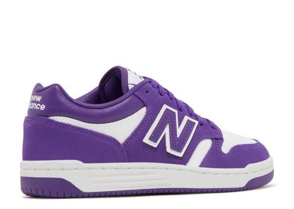 New Balance 480 Big Kid 'Prism Purple White'