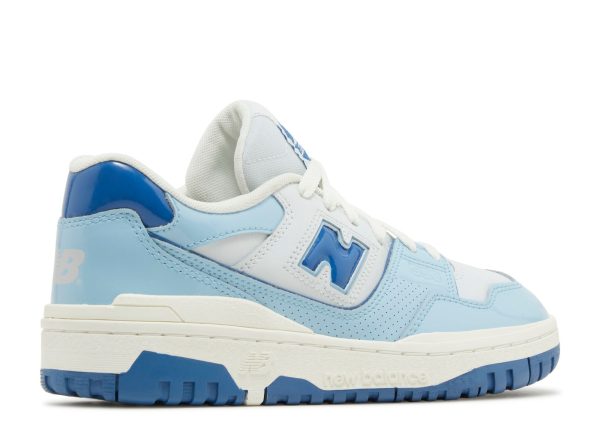 New Balance 550 Big Kid 'Patent Leather Pack - Chrome Blue'