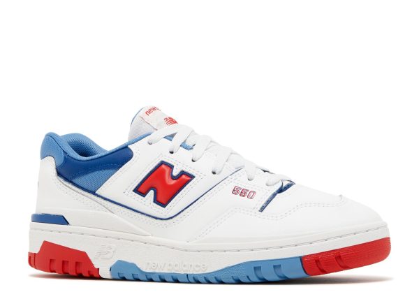 New Balance 550 Big Kid 'Red Atlantic Blue'