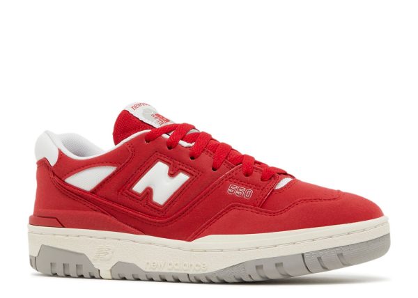 New Balance 550 Big Kid 'Suede Pack - Team Red'