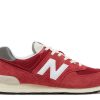 New Balance 574 'Premium OG Pack - Varsity Red'