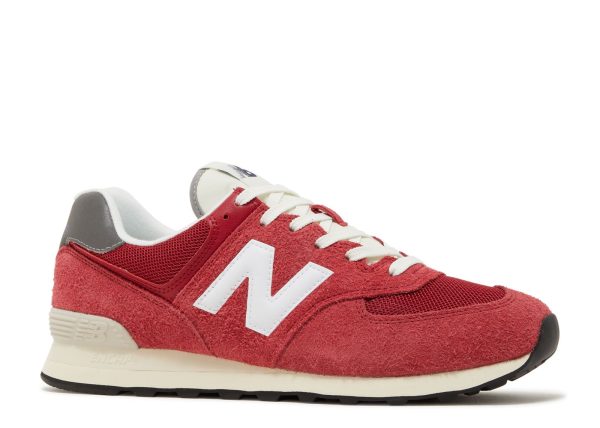 New Balance 574 'Premium OG Pack - Varsity Red'
