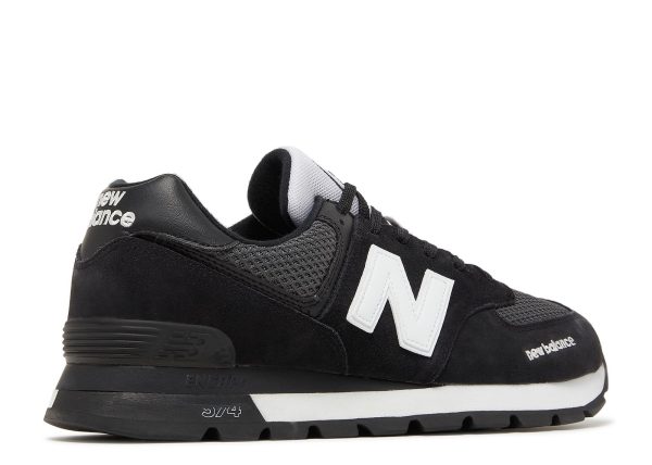 New Balance 574 Rugged 'Black White'