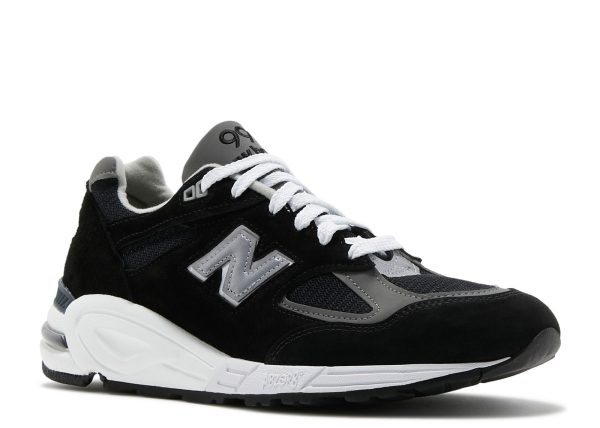 New Balance 990v2 Made in USA 'Black Grey'