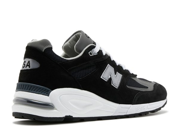 New Balance 990v2 Made in USA 'Black Grey'