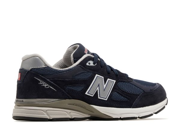 New Balance 990v3 Big Kid 'Navy'