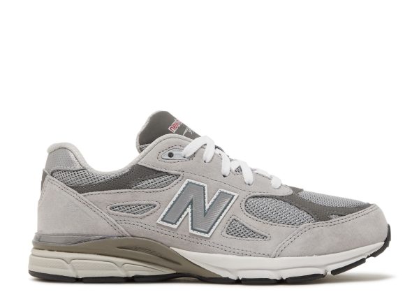 New Balance 990v3 Big Kid Wide 'Grey'