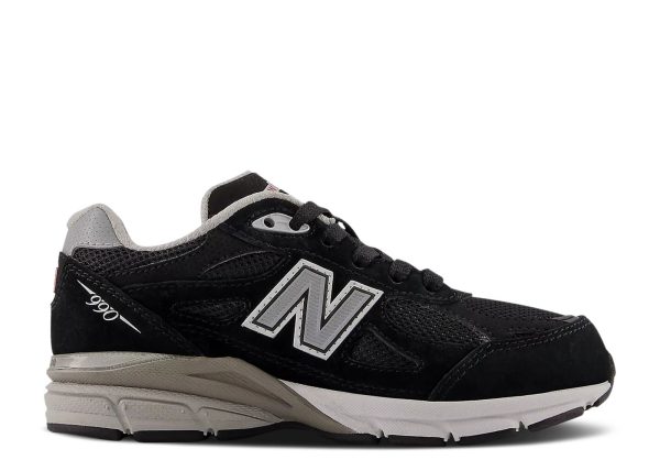 New Balance 990v3 Little Kid 'Black Grey'