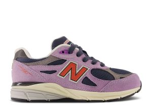 New Balance 990v3 Little Kid 'Raw Amethyst'