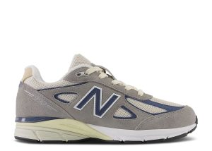 New Balance 990v4 Big Kid Wide 'Grey Day 2023'