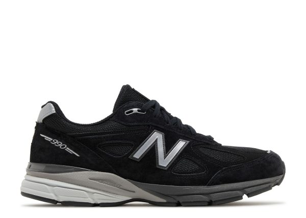 New Balance 990v4 Made in USA 'Black Silver' 2023
