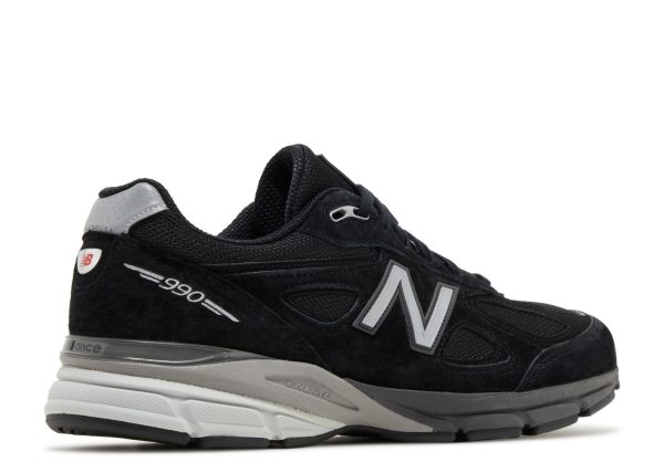 New Balance 990v4 Made in USA 'Black Silver' 2023