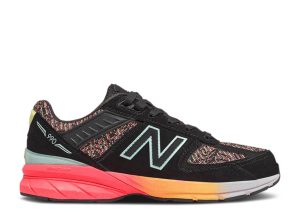 New Balance 990v5 Big Kid 'Black Tahitian Pink'