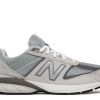 New Balance 990v5 Big Kid Wide 'Castlerock'