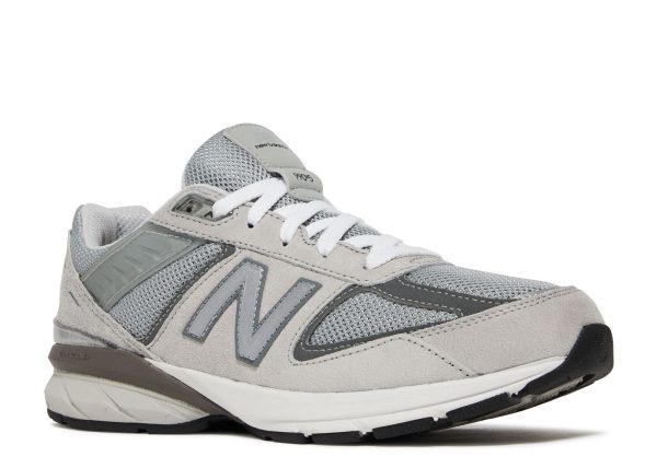 New Balance 990v5 Big Kid Wide 'Castlerock'