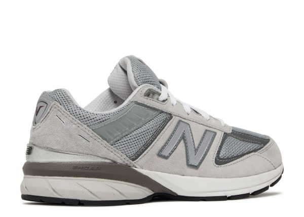 New Balance 990v5 Big Kid Wide 'Castlerock'