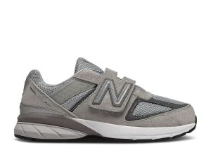New Balance 990v5 Hook and Loop Little Kid 'Grey'