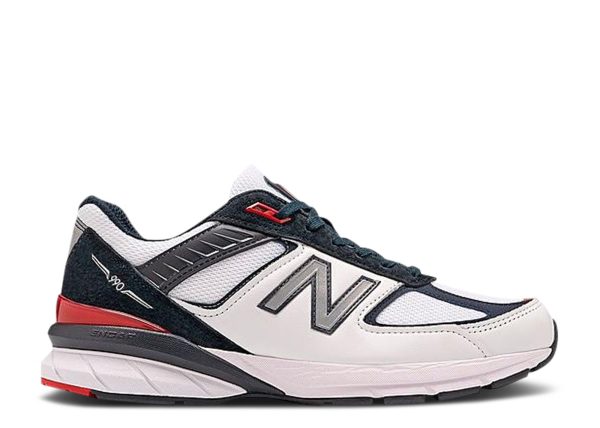 New Balance 990v5 Made in USA 'White Carbon Red'