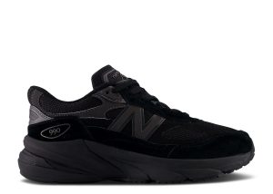 New Balance 990v6 Big Kid 'Black Metallic'