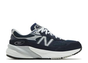 New Balance 990v6 Big Kid 'Navy'