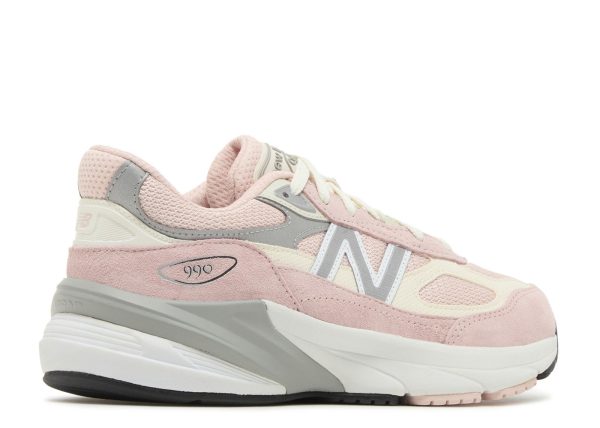 New Balance 990v6 Big Kid 'Pink Haze'