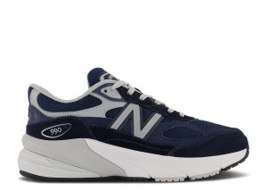 New Balance 990v6 Big Kid Wide 'Navy'