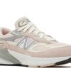 New Balance 990v6 Big Kid Wide 'Pink Haze'