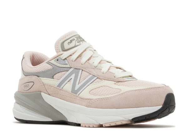New Balance 990v6 Big Kid Wide 'Pink Haze'