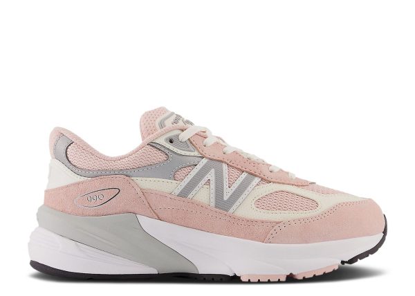 New Balance 990v6 Big Kid X-Wide 'Pink Haze'