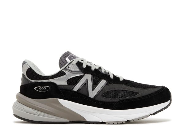 New Balance 990v6 Made in USA 2E Wide 'Black Silver'