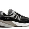 New Balance 990v6 Made in USA 2E Wide 'Black Silver'