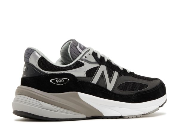 New Balance 990v6 Made in USA 2E Wide 'Black Silver'
