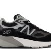New Balance 990v6 Toddler 'Black Silver'