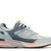 New Balance 991v2 Made In England 'Silver Blue Turbulence'