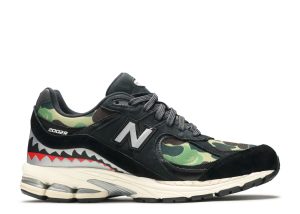 New Balance BAPE x 2002R 'Apes Together Strong - Black Camo'