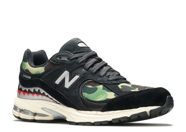 New Balance BAPE x 2002R 'Apes Together Strong - Black Camo'
