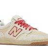 New Balance Chocolate Skateboards x Numeric 480 'Sea Salt Red'