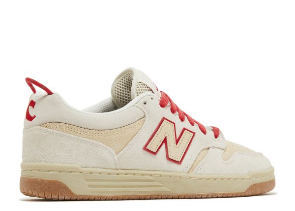 New Balance Chocolate Skateboards x Numeric 480 'Sea Salt Red'