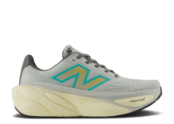 New Balance Fresh Foam X More v5 2E Wide 'Brighton Grey Cyber Jade'