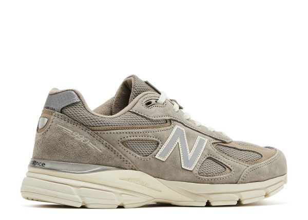 New Balance Kith x 990v4 Made in USA 'Grey Cream'