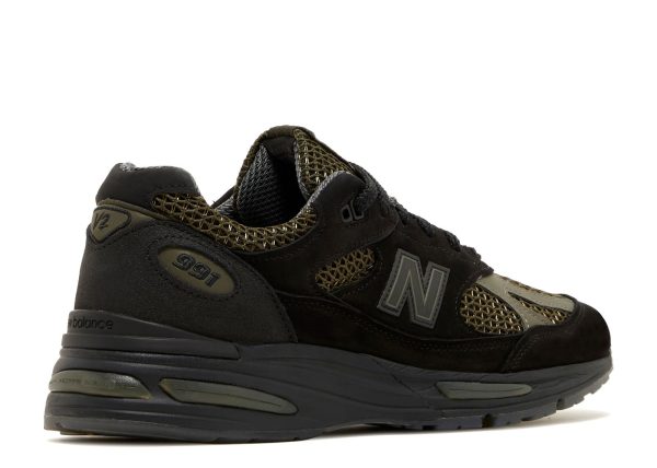 New Balance Stone Island x 991v2 Made in England 'Black'