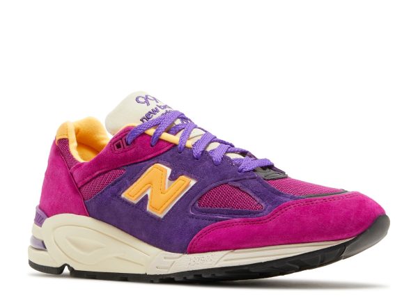 New Balance Teddy Santis x 990v2 Made in USA 'Purple Yellow'