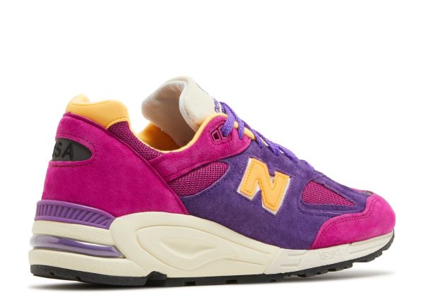 New Balance Teddy Santis x 990v2 Made in USA 'Purple Yellow'
