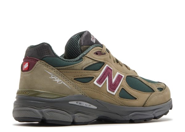 New Balance Teddy Santis x 990v3 Made in USA 'Green Purple'